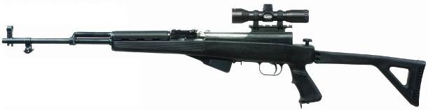 Пластиковая ложа для карабина СКС 7,62х39 от ATI (USA). Каталожный номер SKS-0200.